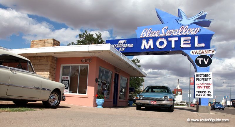 Blue Swallow Motel in Tucumcari, NM