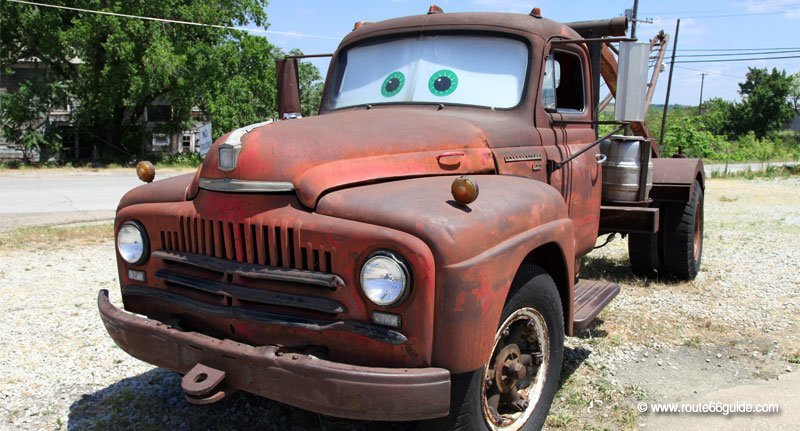 Tow Mater (Cars) in Galena, Kansas
