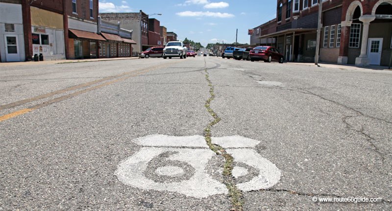 Route 66 in Galena, Kansas