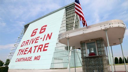 Drive-In theaters along Route 66
