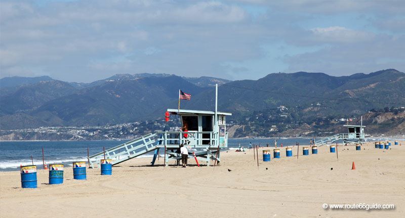 Santa Monica beach, Los Angeles CA