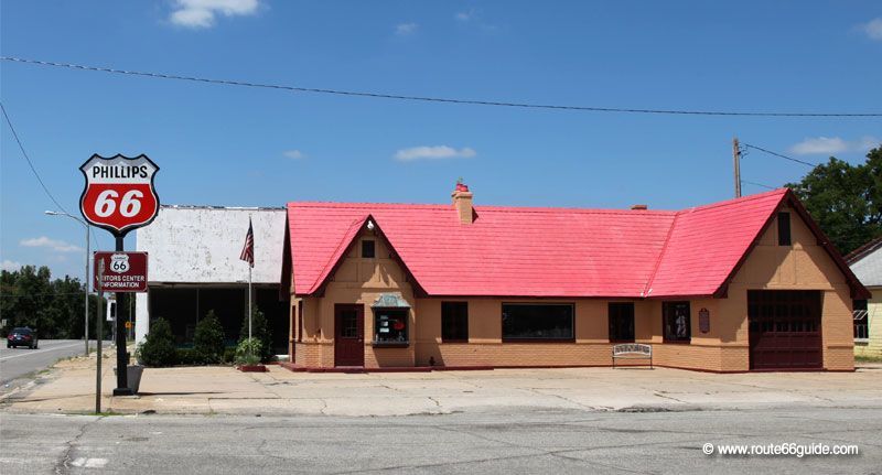 Route 66 in Baxter Springs, KS