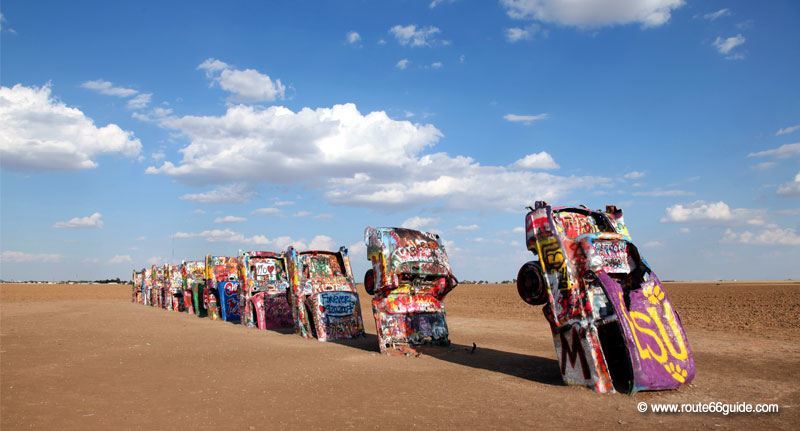 Cadillac Ranch in Texas