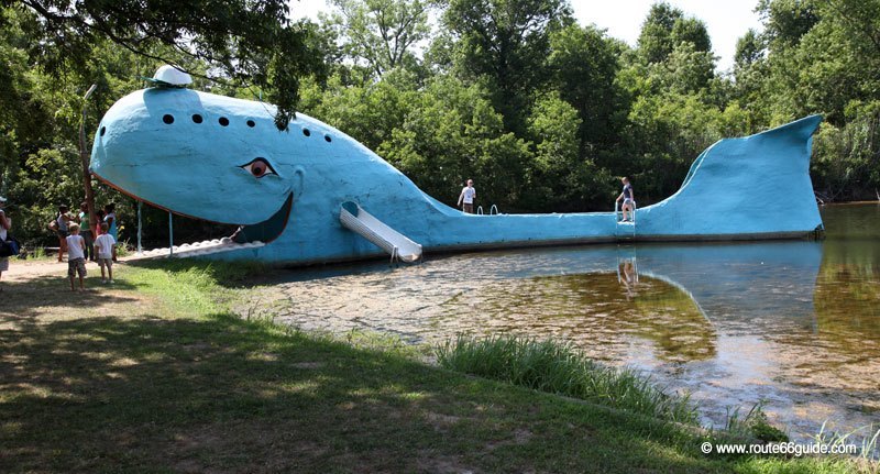 The Blue Whale of Catoosa (Oklahoma)