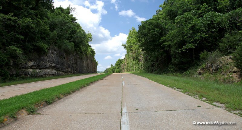 Hooker Cut, between Waynesville and Rolla MO