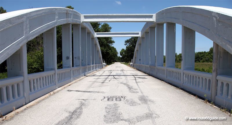 Marsh Arch Bridge au Kansas