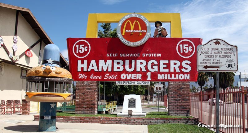 First McDonald's in San Bernardino, CA