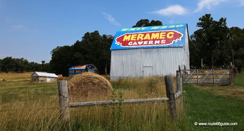 Meramec Caverns Advertising, Phillipsburg MO