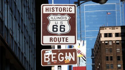 Route 66 Begin