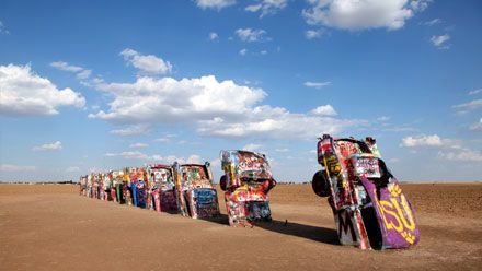 Public art on Route 66