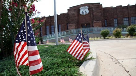 Route 66 museum in Chandler, OK