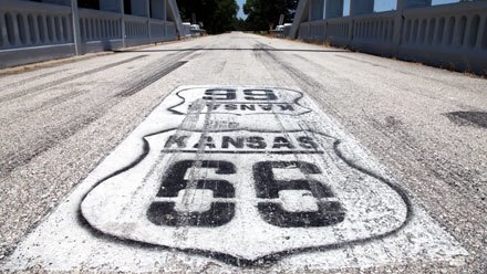 Route 66 in Kansas