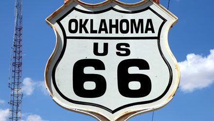Route 66 in Oklahoma