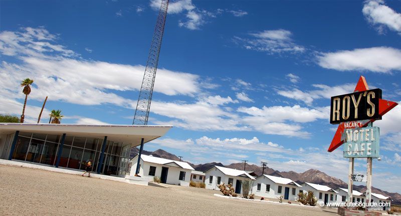 Roy's Motel and Cafe in Amboy, CA