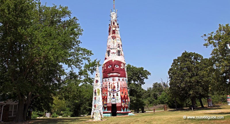 The Totem Pole Park, Chelsea OK