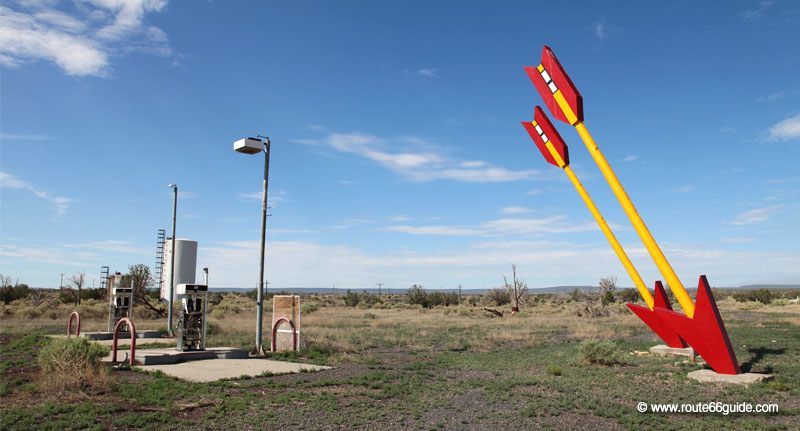 Twin Arrows in Arizona