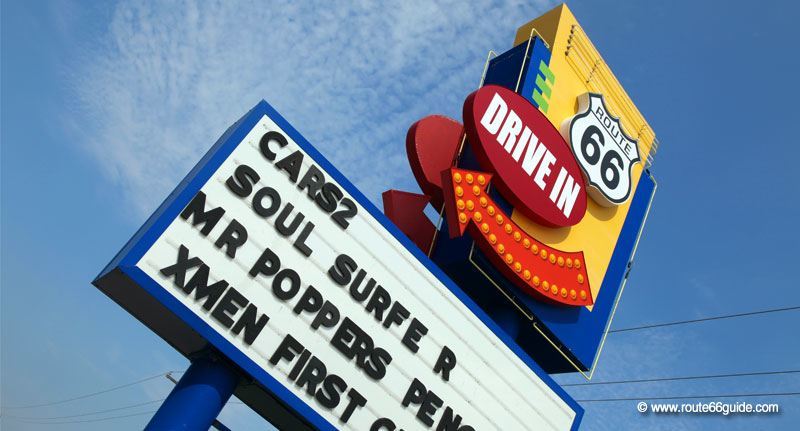 Route 66 Twin Drive-In Theatre, Springfield IL