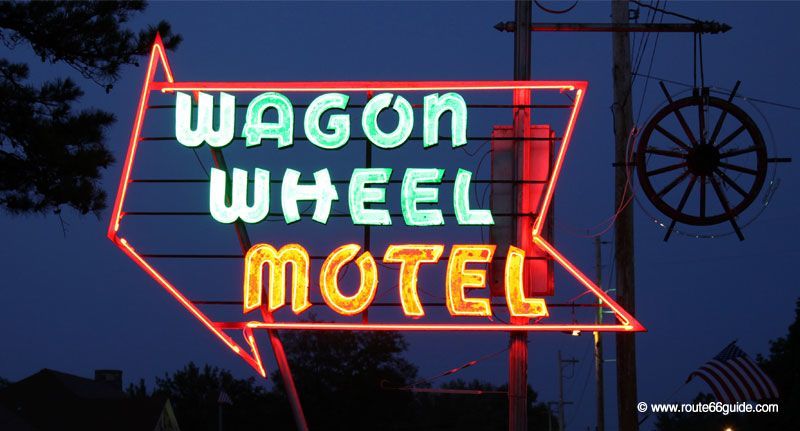 Wagon Wheel Motel in Cuba, MO